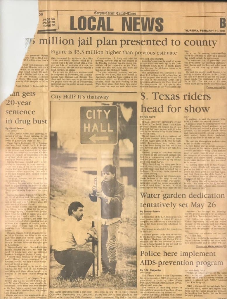 Abel Garza featured in Corpus Christi Caller-Times